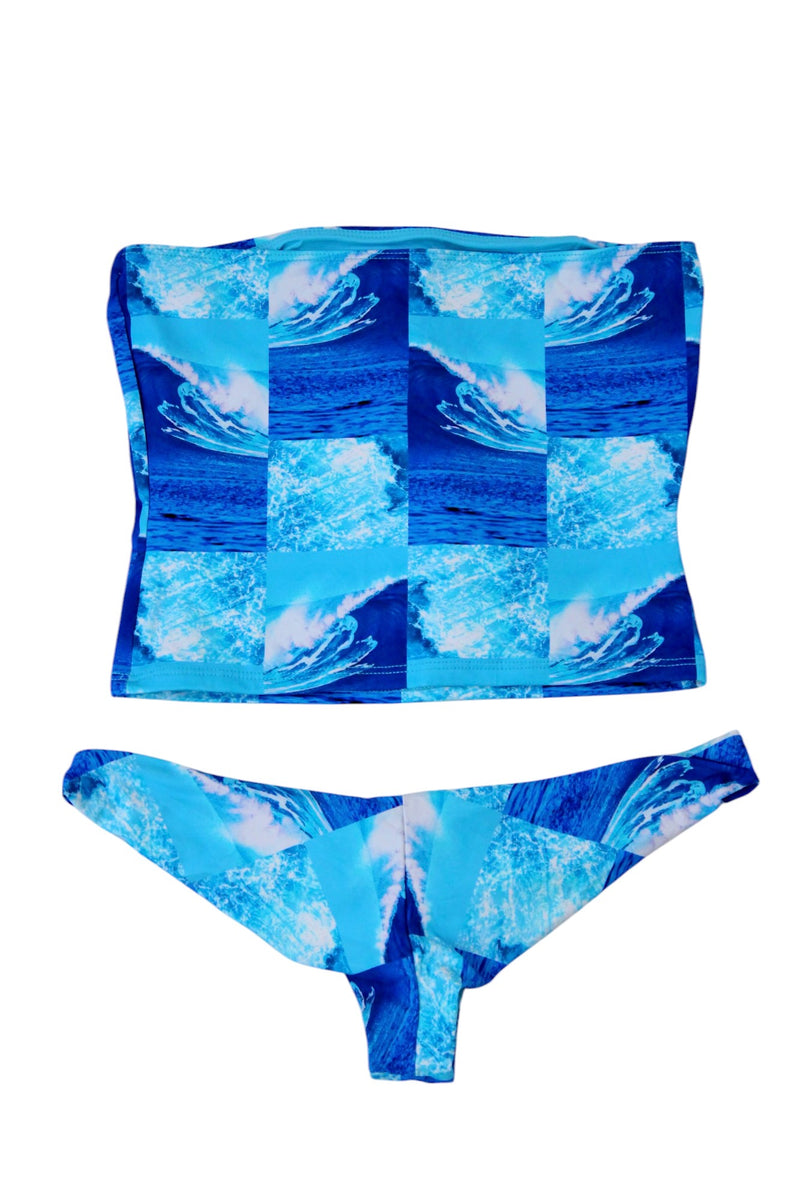 Frankies Bikinis - Wave Tankini Set