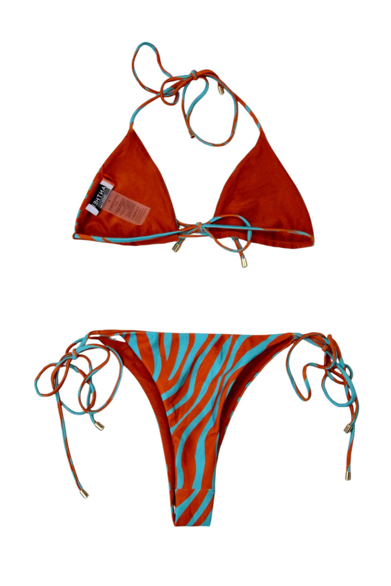 Janthee - Bright Zebra Bikini Set