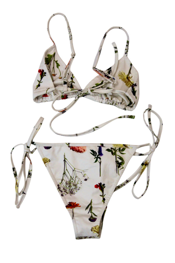 Lisa Says Gah - Dainty Floral Bikini