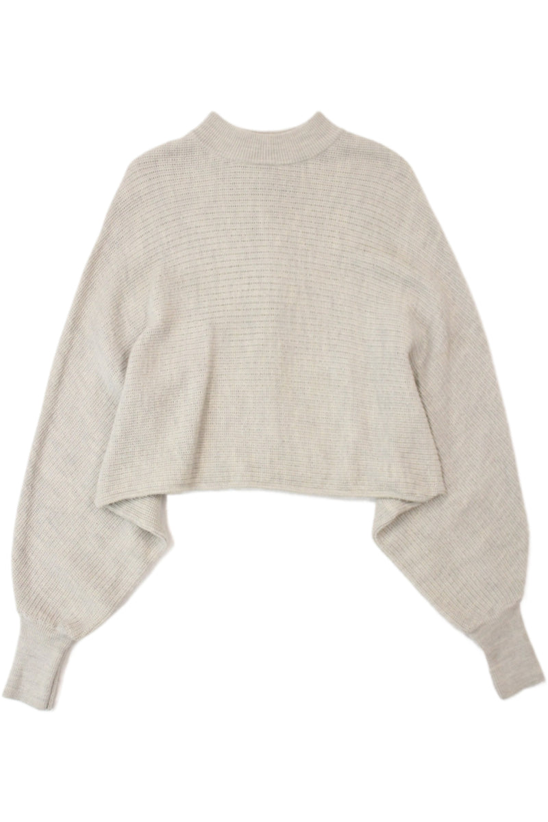 All Saints - Dolman Sleeve Crop Jumper