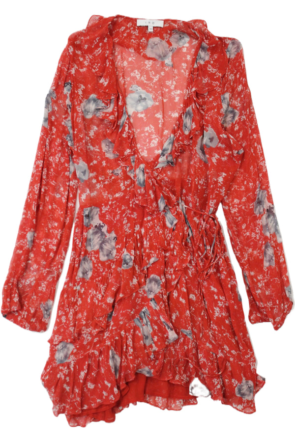 IRO Paris - Chiffon Wrap Dress