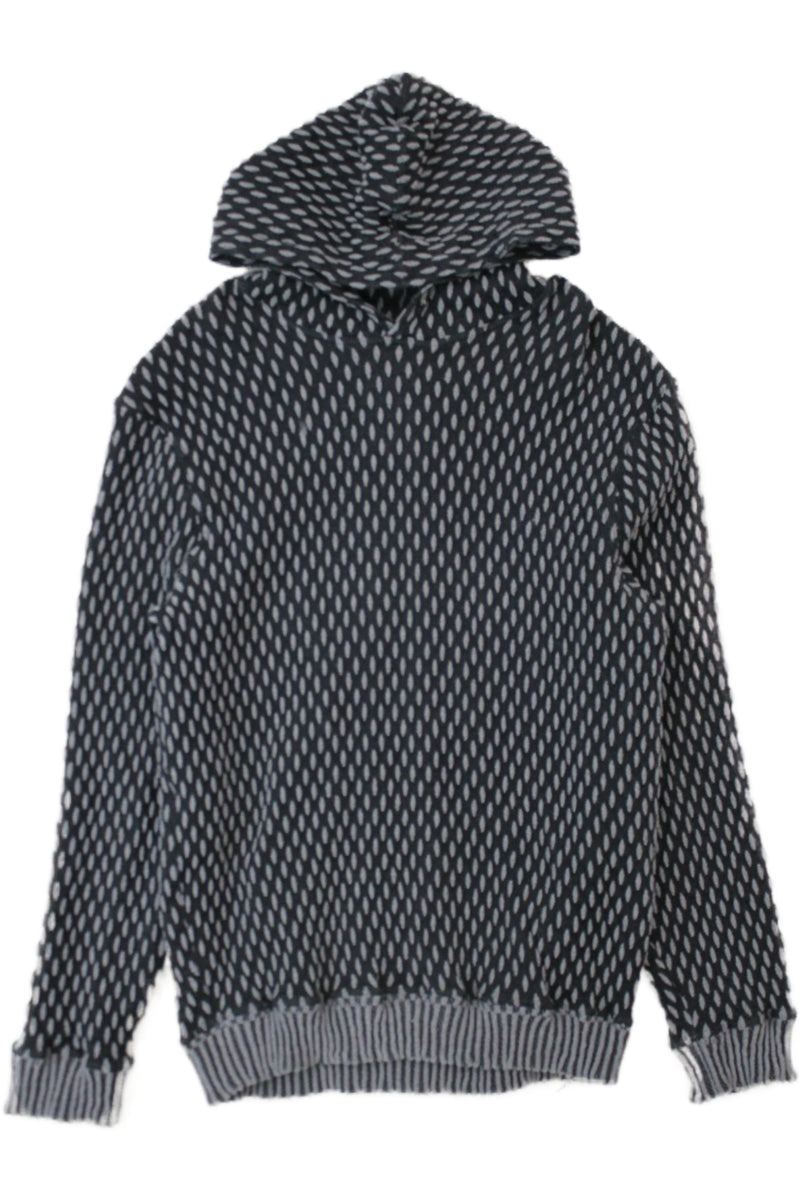 Kohza - Textured Knit Hoodie