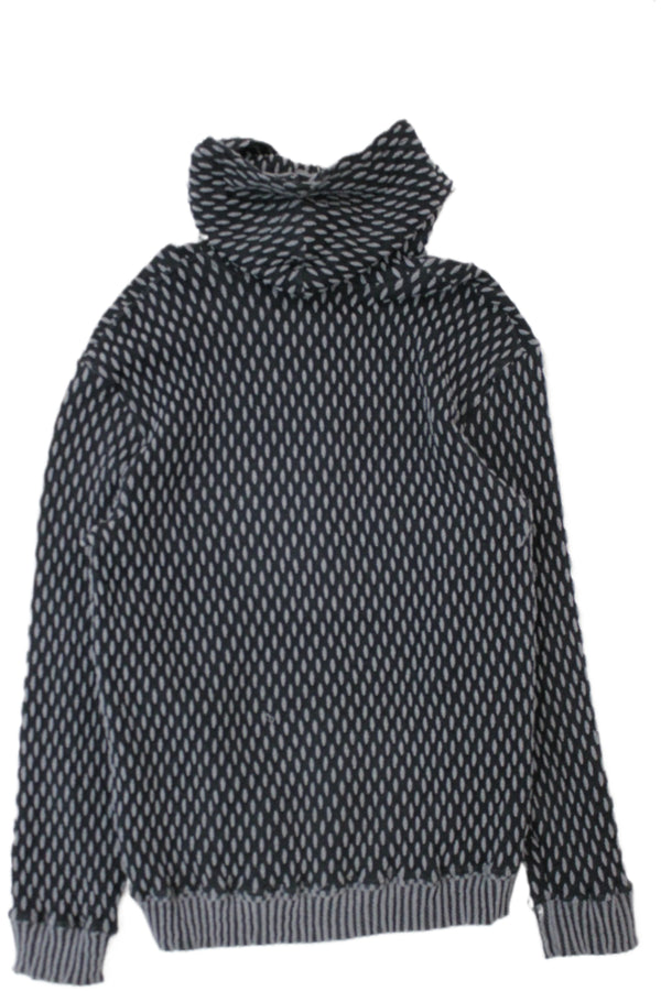 Kohza - Textured Knit Hoodie