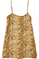 Reformation - Snake Print Dress