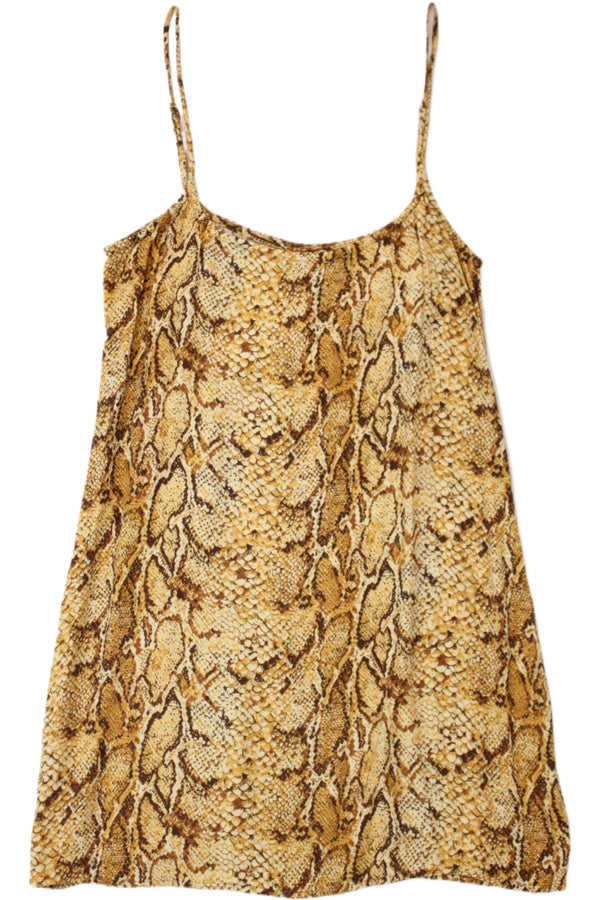 Reformation - Snake Print Dress