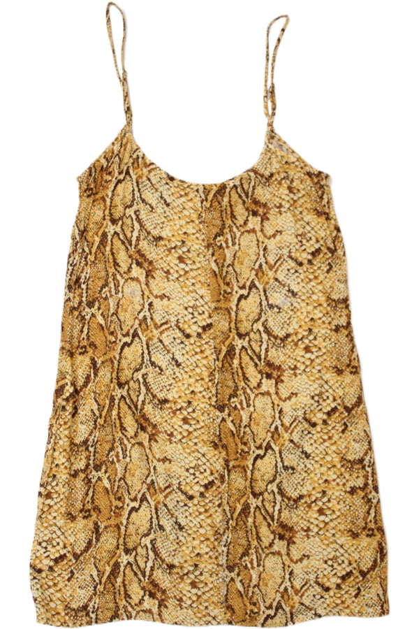 Reformation - Snake Print Dress