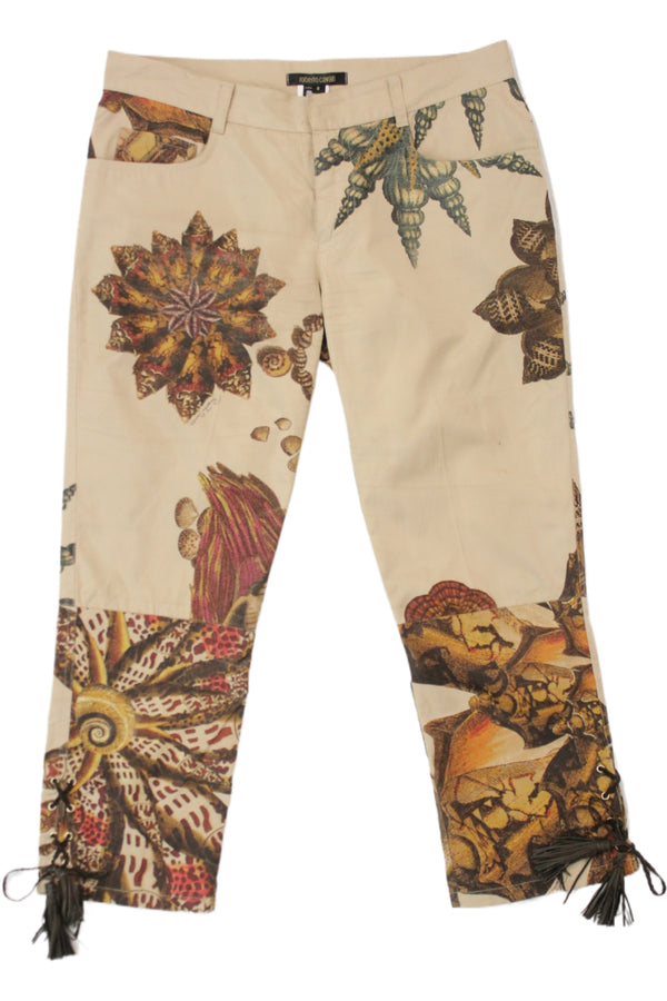 Roberto Cavalli - Shell Print Capris