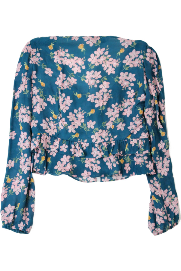 Intermix - Floral Crop Blouse