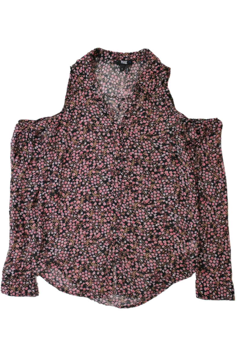 Paige - Dark Floral Blouse