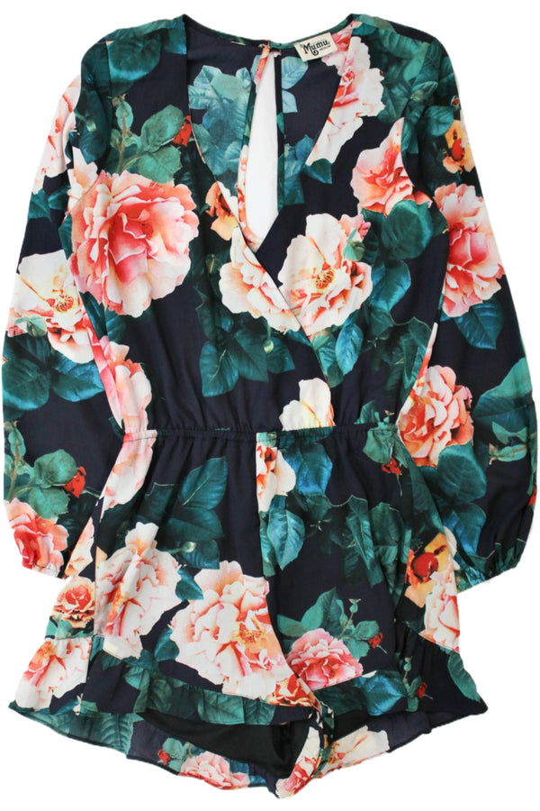 show me your mumu - Floral Playsuit