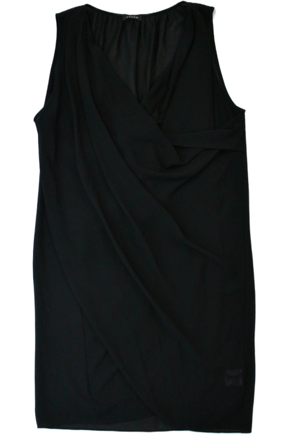 STORM - Chiffon Drape Dress