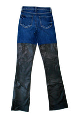 L'Agence - Coated Contrast Jeans