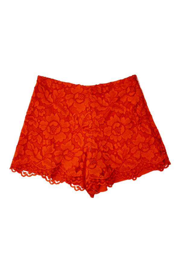 Sandro Paris - Lace Mini Shorts