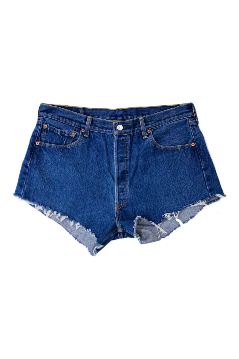 Levi's - Mid Blue 501 Cut Offs