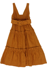 Shona Joy - Linen Tiered Midi Dress