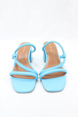 Mi Piaci - Blue Strappy Heels