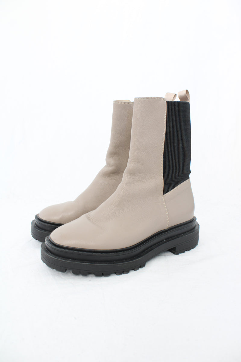 Isabella Anselmi - Chunky Leather Boots