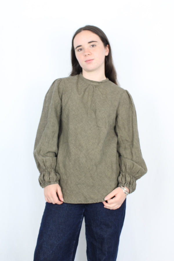 Ruby - Loose Linen Top