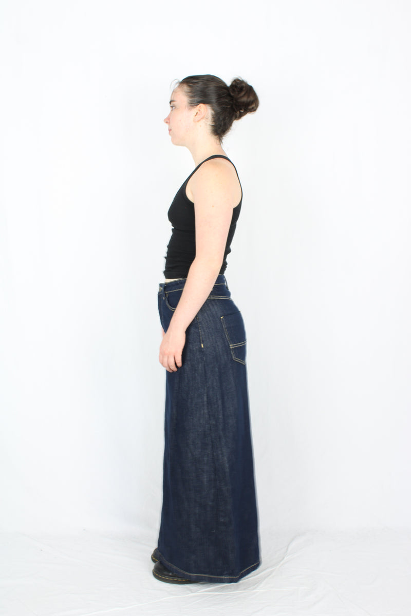 Moochi - Denim Maxi Skirt