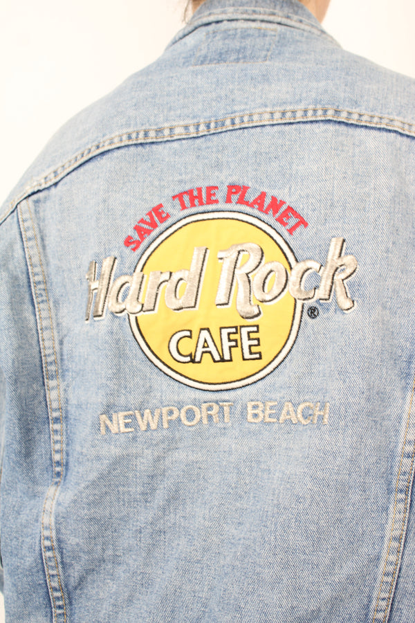 Hard Rock Cafe - Trucker Newport Beach Jacket