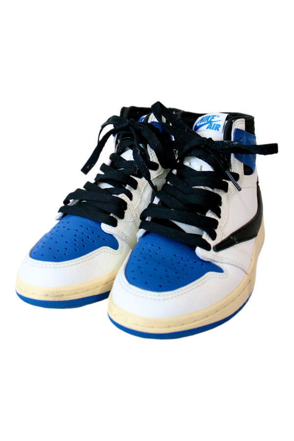 Fragment Design x Travis Scott x Air Jordan 1 - Retro High 'Military Blue'