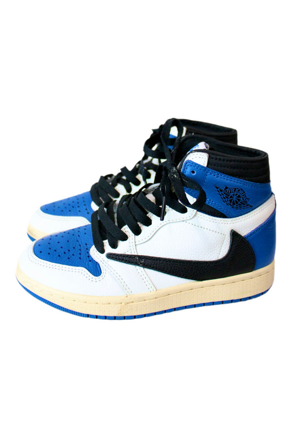 Fragment Design x Travis Scott x Air Jordan 1 - Retro High 'Military Blue'