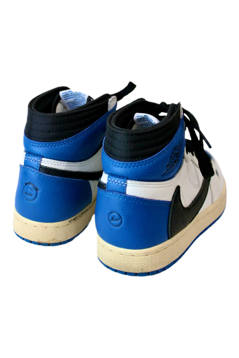 Fragment Design x Travis Scott x Air Jordan 1 - Retro High 'Military Blue'