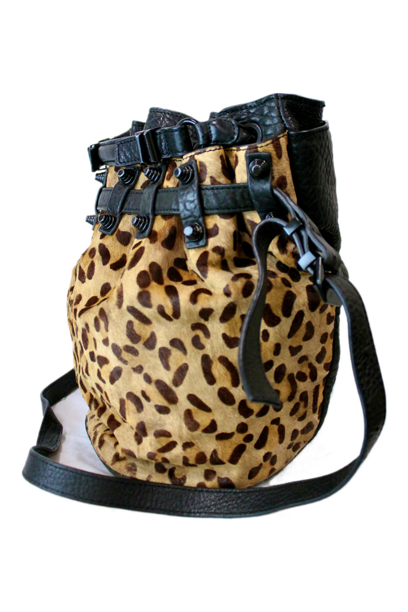 Alexander Wang - Leopard Pony-hair Diego Bag