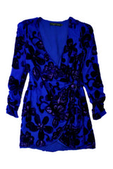 House of Harlow x Revolve - Velvet Wrap Dress