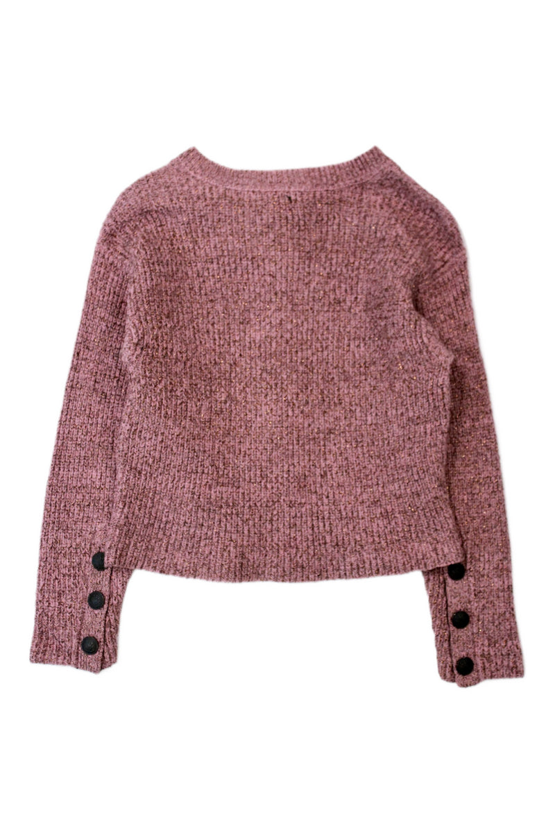 Rag & Bone - Cropped Glitter Jumper