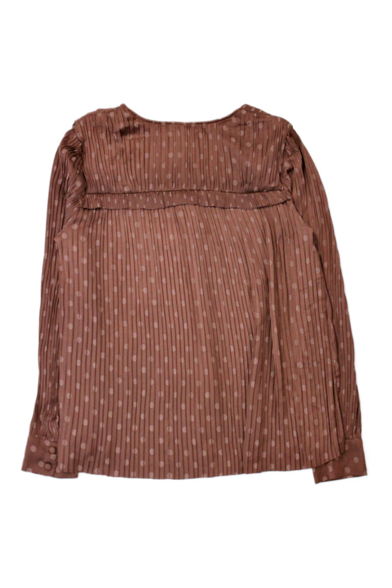 Current Air - Pleated Satin Top