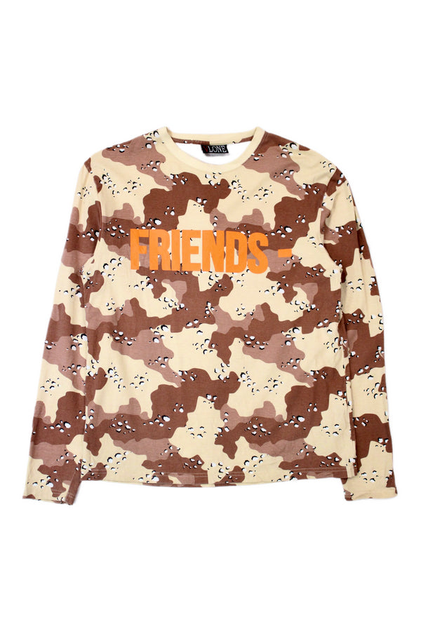 Vlone x Friends - Desert Camo Longsleeve