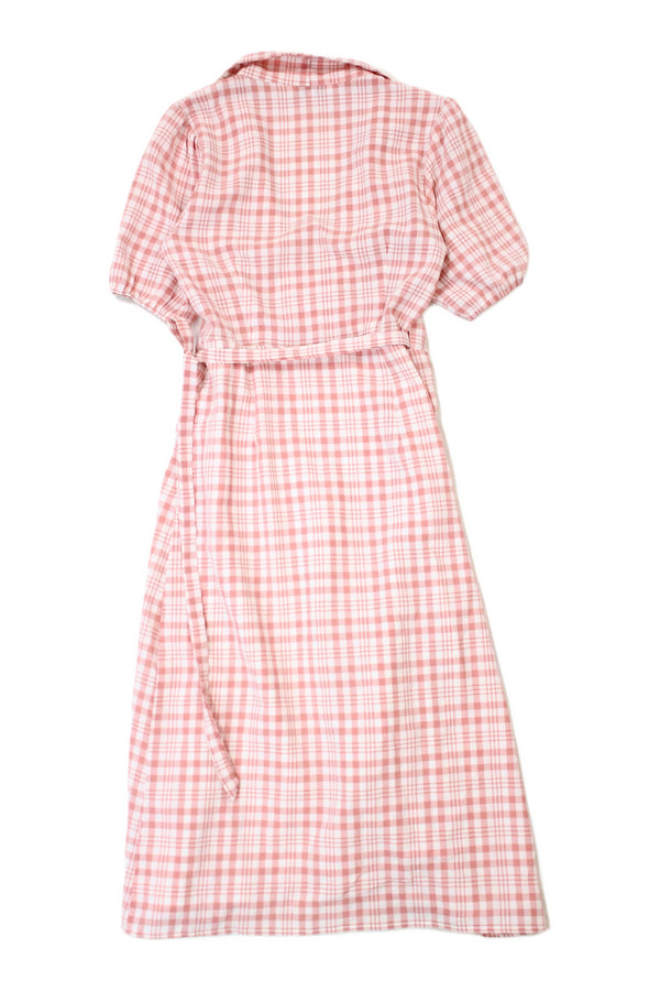 EMORY PARK - Plaid Wrap Dress