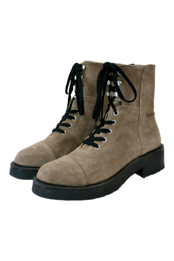 All Saints - Suede Lace Up Boots