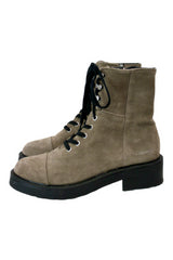 All Saints - Suede Lace Up Boots