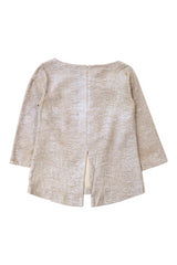 Club Monaco - Gold Crinkle Top