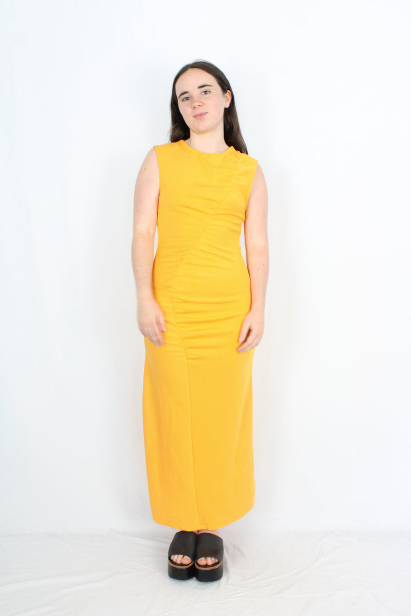 Wynn Hamlyn - Gathered Asymmetrical Dress