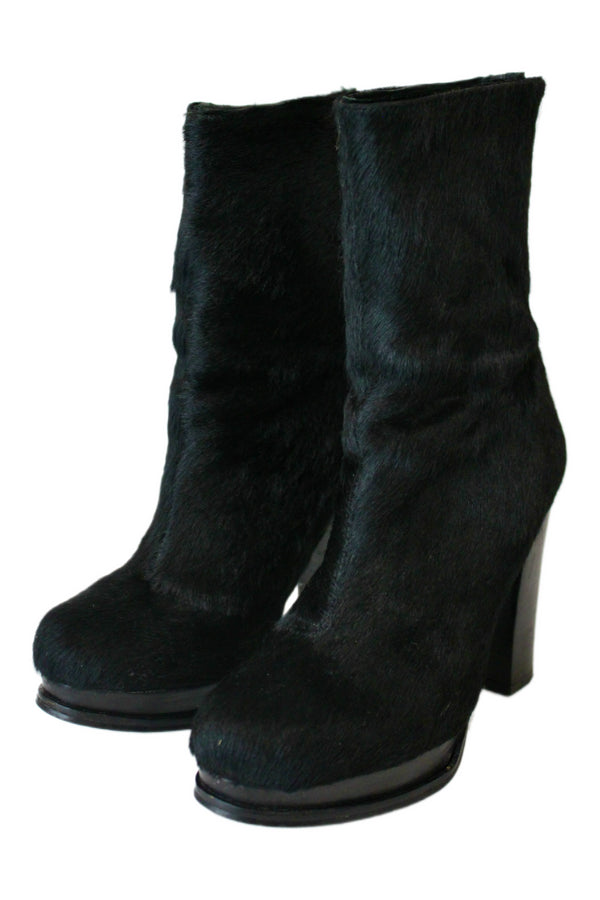 Mi Piaci - Ponyhair Boots