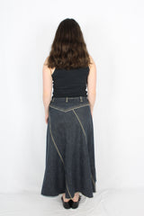 Guava - Vintage Denim Skirt