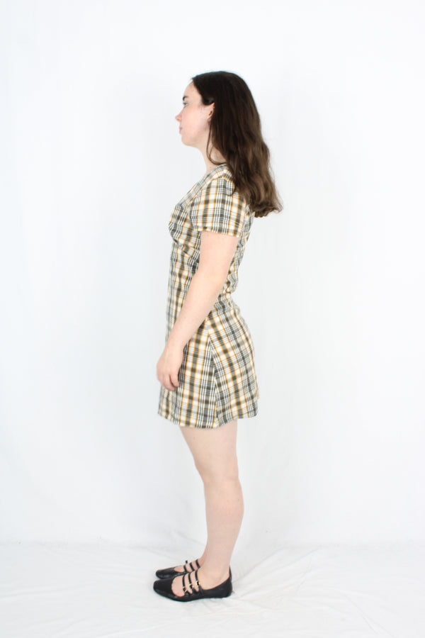 Afends - Plaid Mini Dress