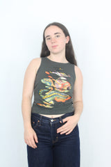 Ed Hardy by Loiter - Ripped Snake Top