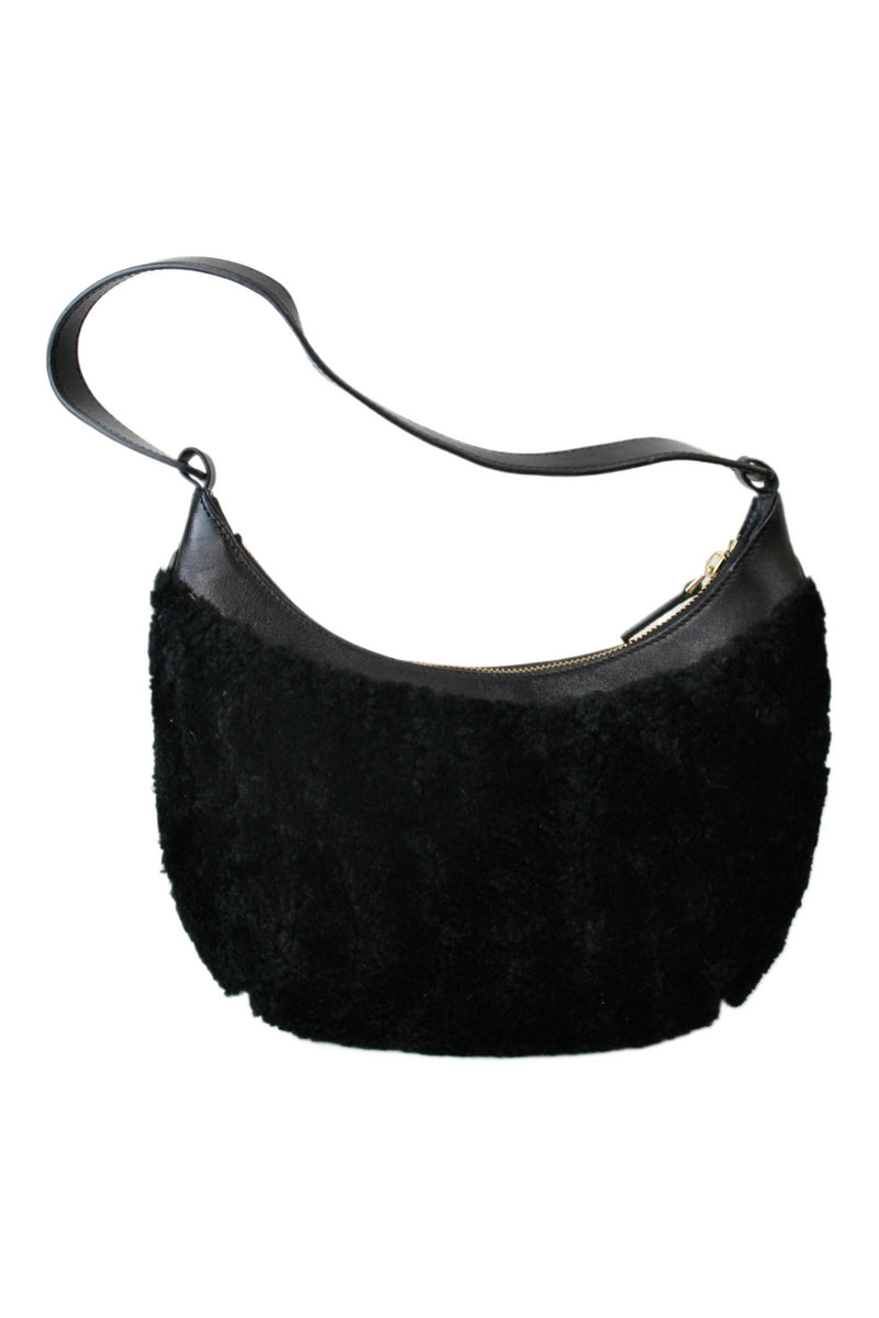 Manu Atelier - Fuzzy Crescent Bag