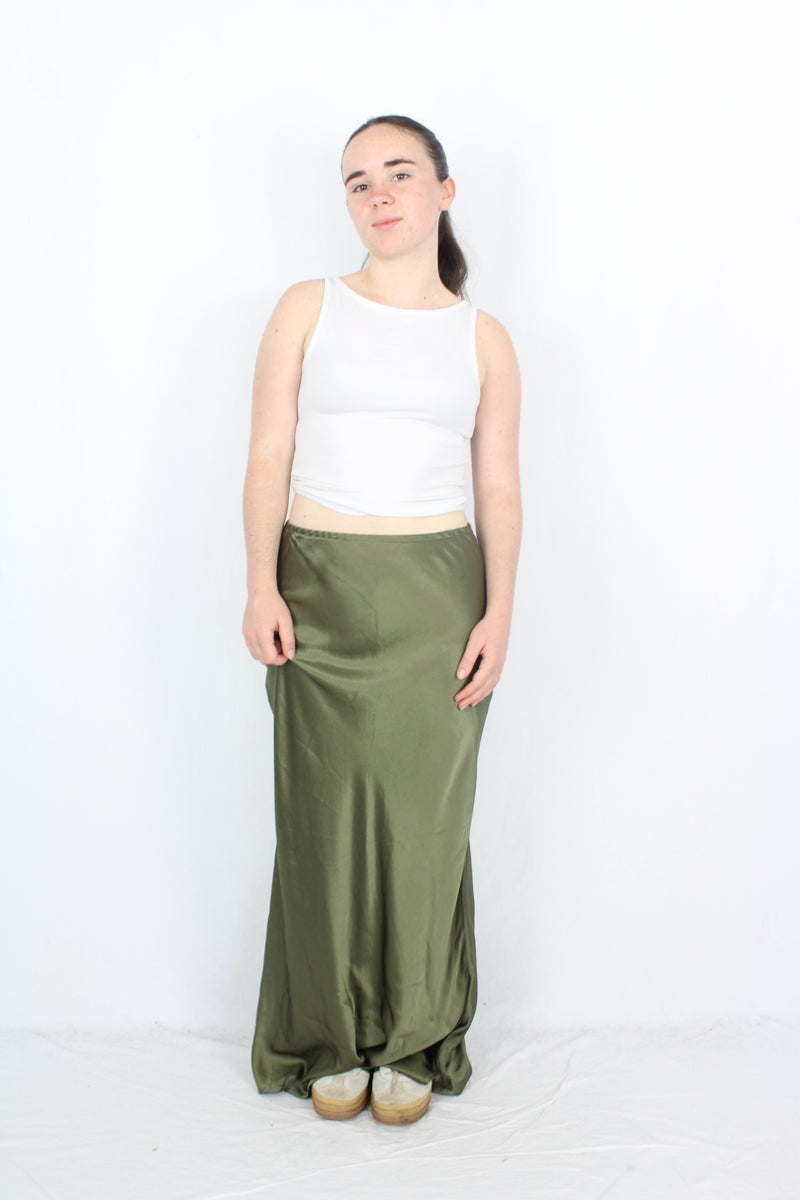 Blak Luxe - Satin Maxi Skirt