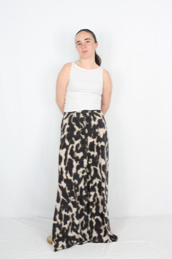 Juliette Hogan - Splotch Button Skirt