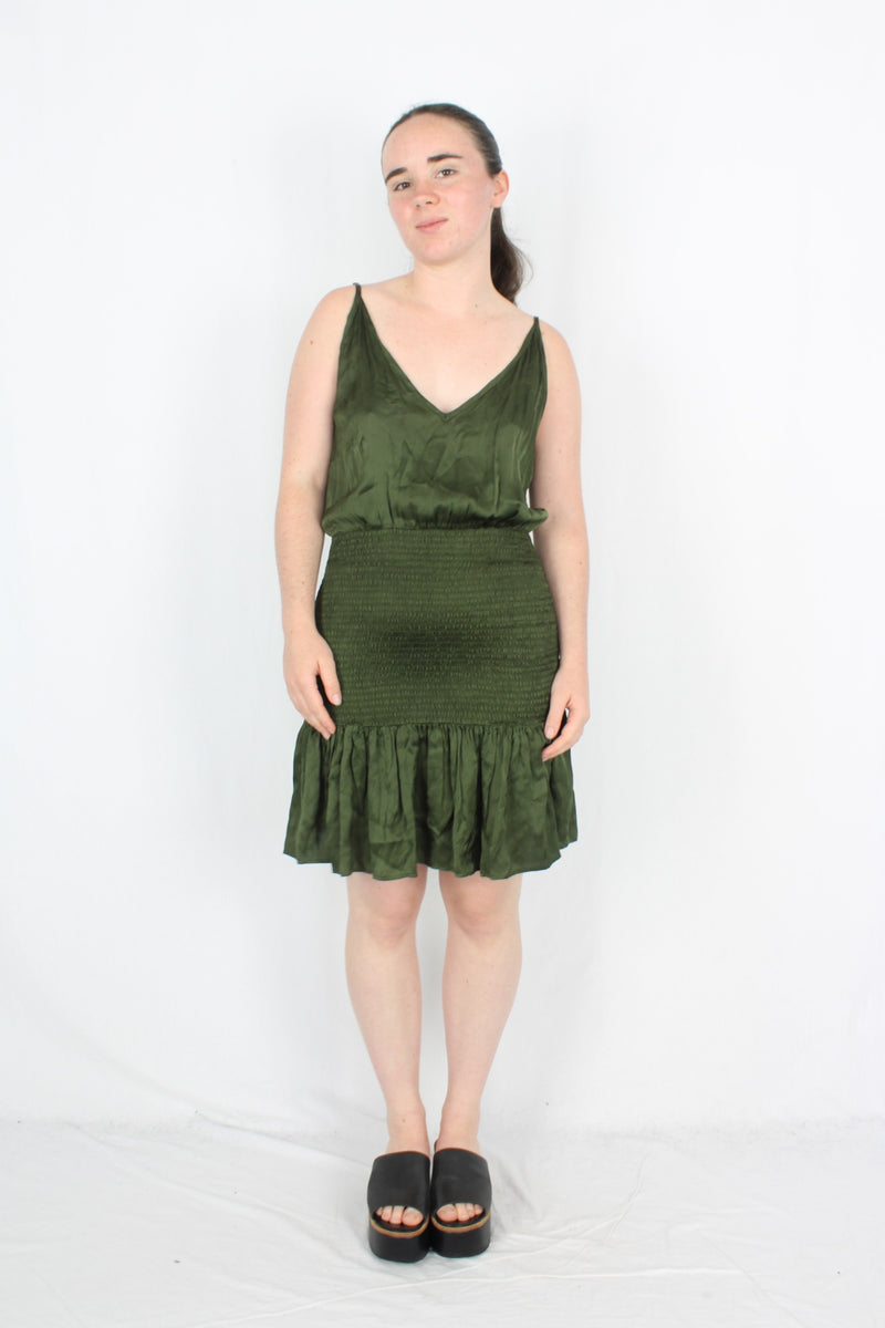 Blak Luxe - Emerald Mini Dress