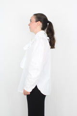 Kowtow - White Collared Blouse