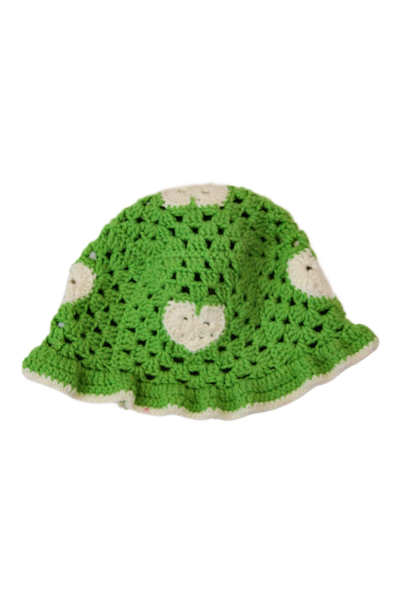 Green Crochet Hat