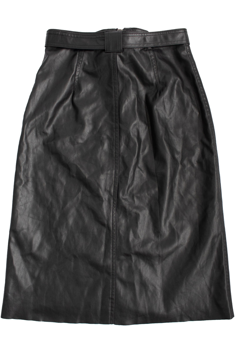 BAILEY/44 - Leather Midi Skirt