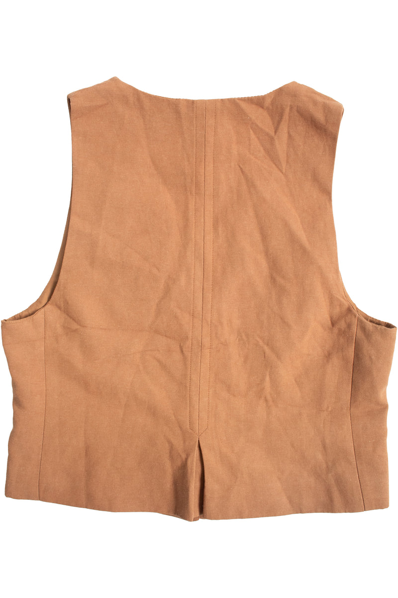 Zara - Front Tie Waist Coat