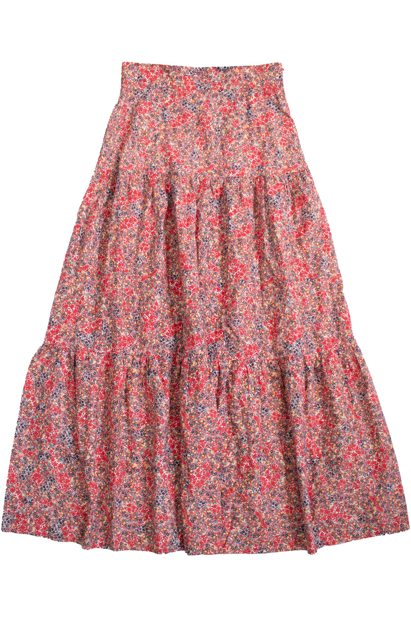 Morrison - Tiered Floral Maxi Skirt